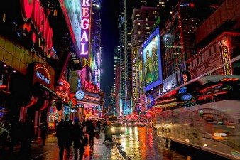 Image of New York City Sedan From CT 