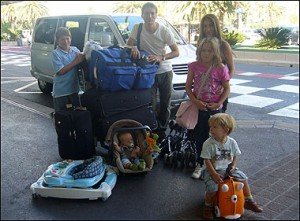 traveling alone with kids limousines in CT photo