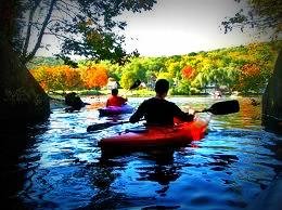 Image of kids in lake in Shelton with Limo CT