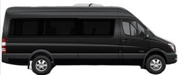 14 passenger mercedes sprinter executive airport and transportation van photo