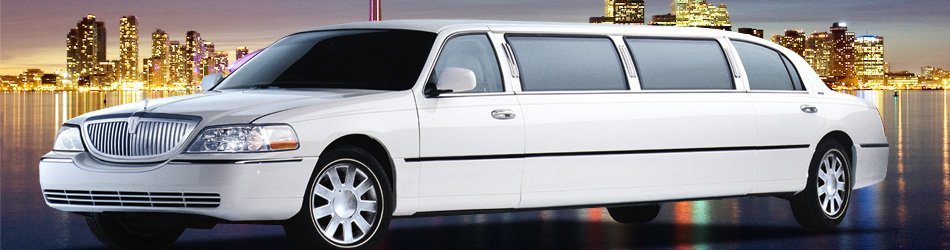 8 Passenger Stretch Limousine In White