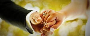 Image of a couple on their wedding day in Harrison