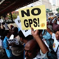 NYC Taxi Driver Upset of GPS Ruling