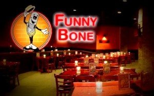 Picture of Funny Bone Comedy Club with a Manchester Limo